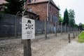 Barrier in Auschwitz Camp