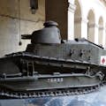 Tank inside the courtyard of the Invaildes