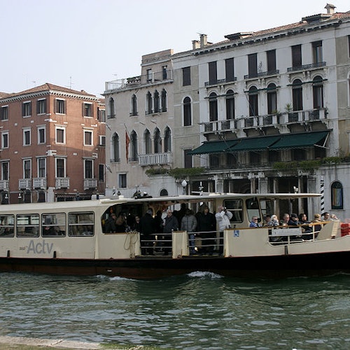 Pase de Vaporetto: Billete de transporte público de Venecia (ACTV)