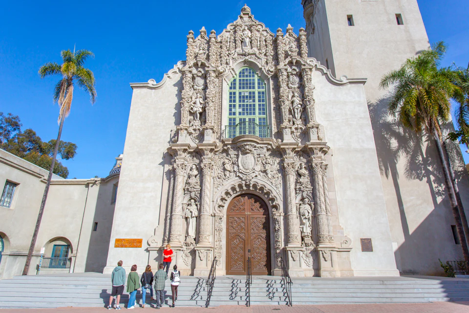 California Tower and the Museum of Us in Balboa Park with San Diego Walks