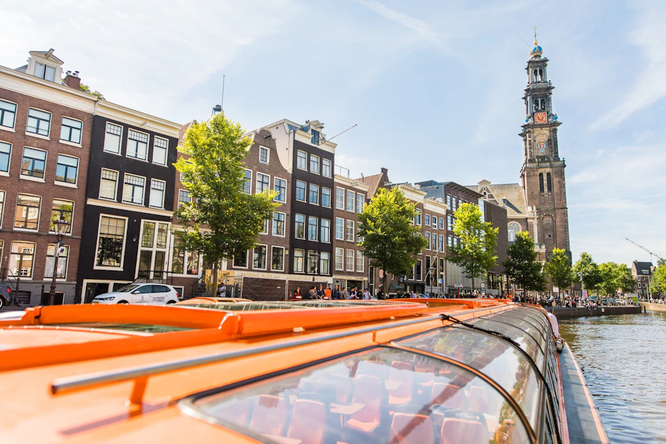 Westerkerk boat