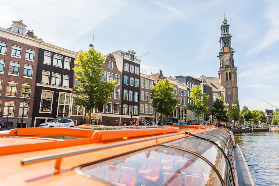 Westerkerk boat
