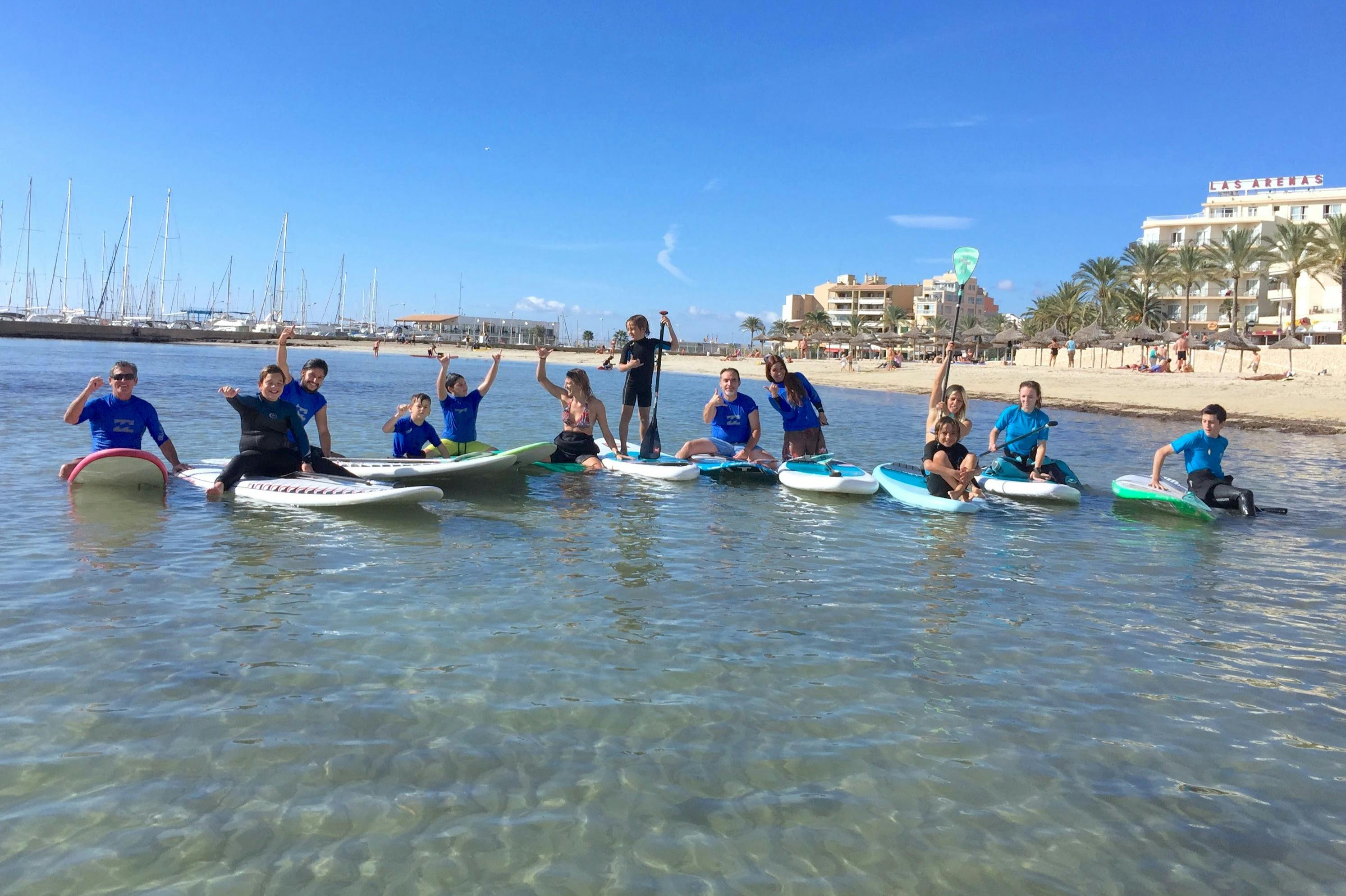 Aluguel de Stand Up Paddle na praia de Ca'n Pastilla