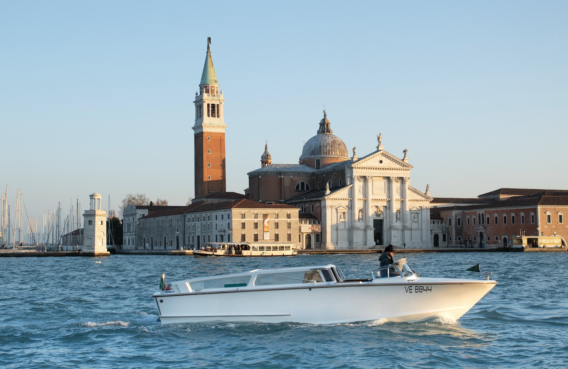 Venice: Water Taxi to Santa Lucia Station from Hotel | Book Online