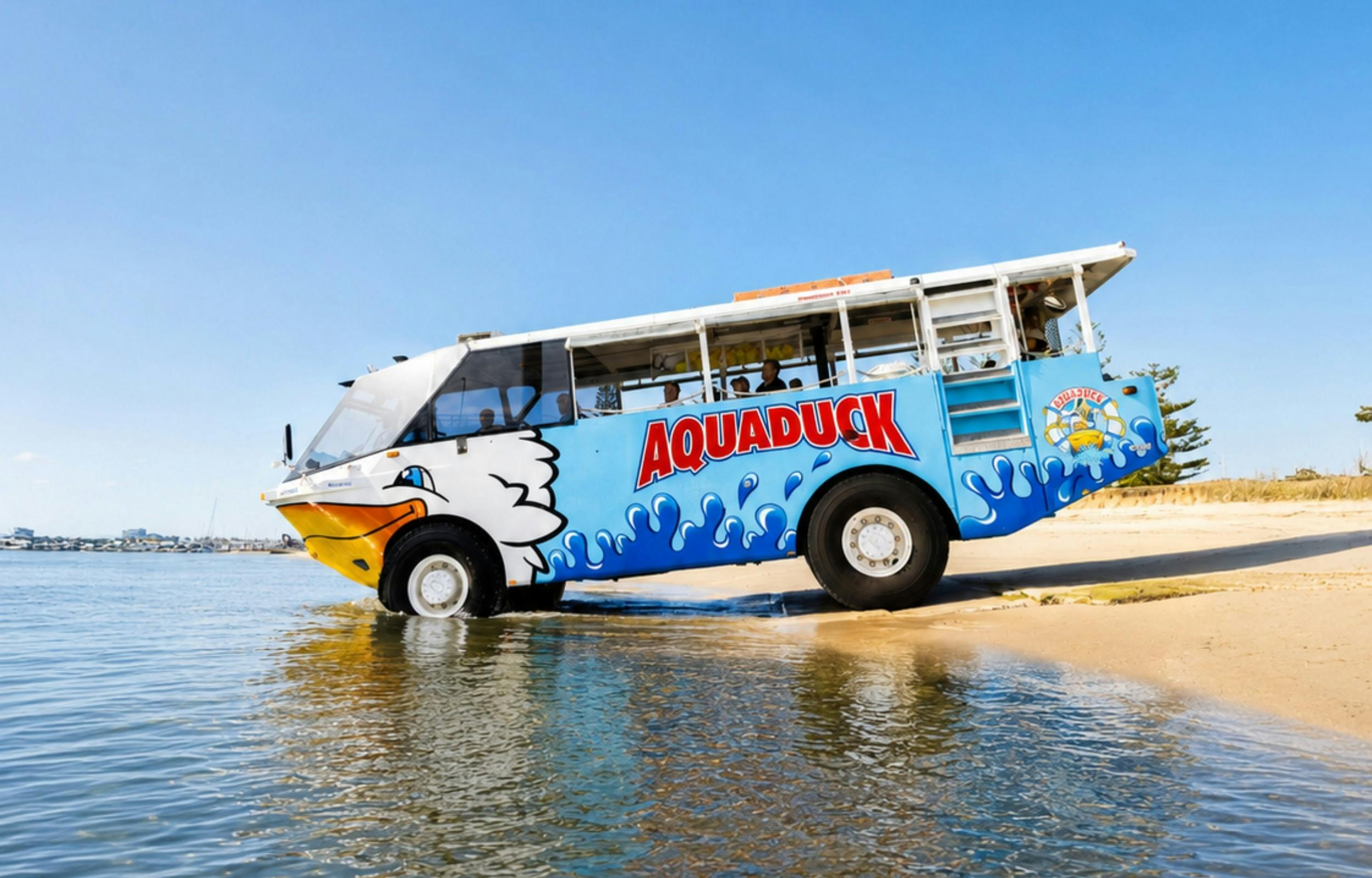 Aquaduck Safari: City Guided Tour + River Cruise Experience