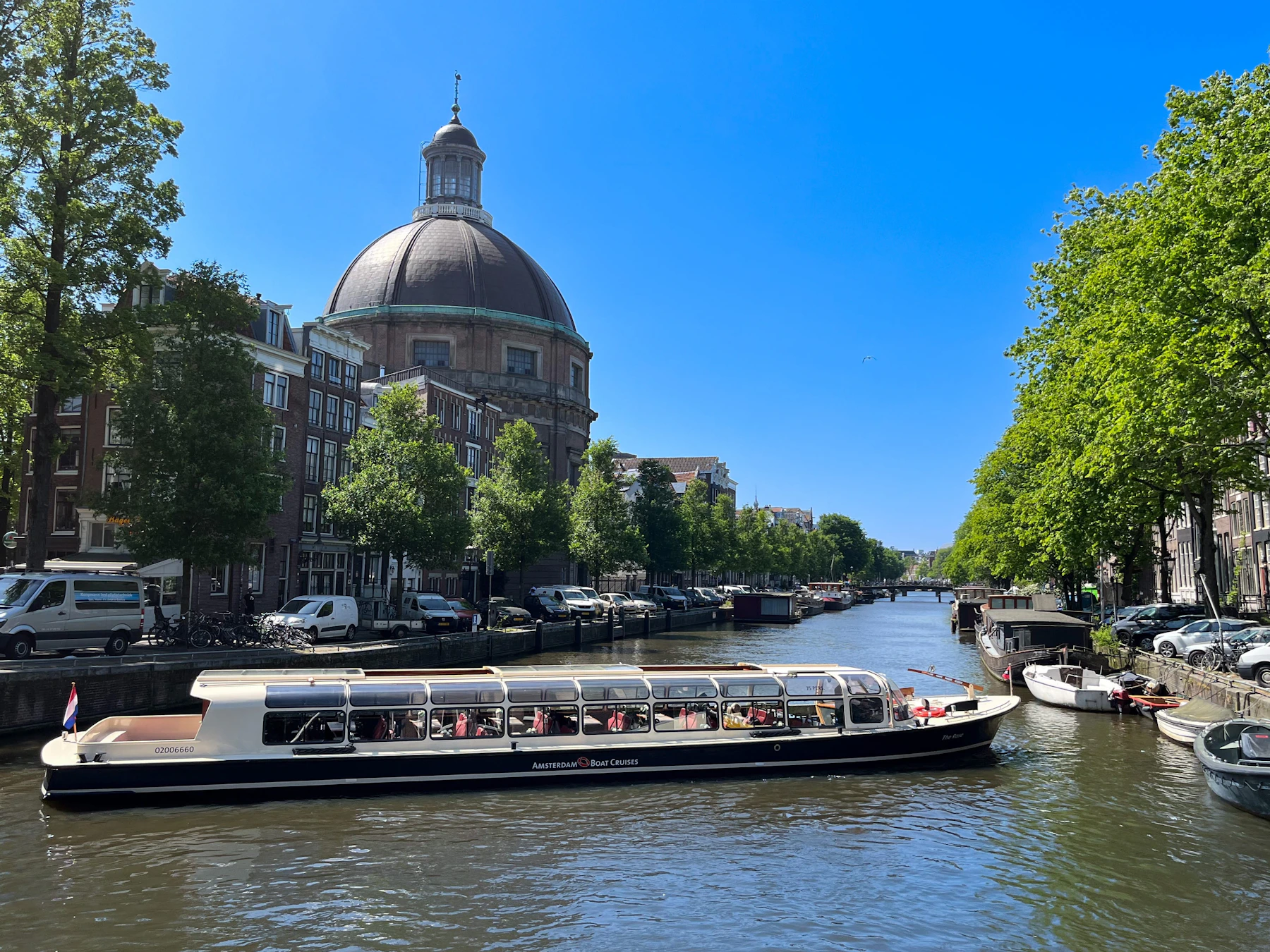 Amsterdam: Grachtenrundfahrt ab A'DAM Tower