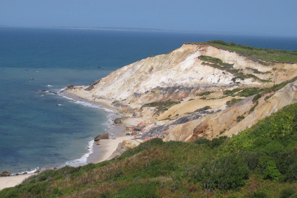 The Gay Head Cliffs in Aquinnah
