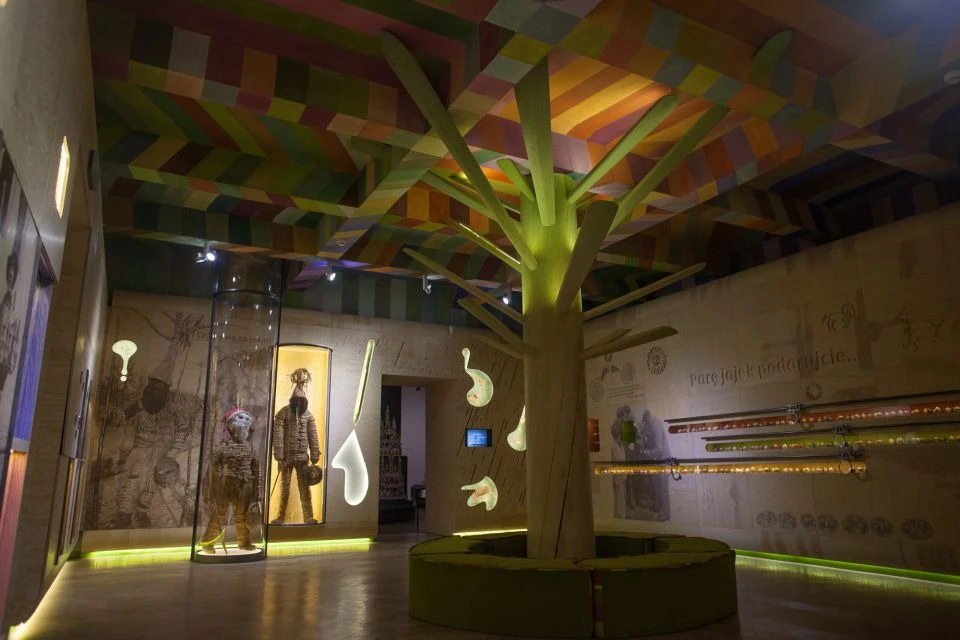 Exhibition inside the museum