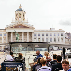 Tootbus Brussels: Hop-on Hop-off Electric Bus Tour + Belgian Beer World 2