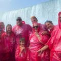A bordo do mundialmente famoso cruzeiro de barco em Niagara Falls