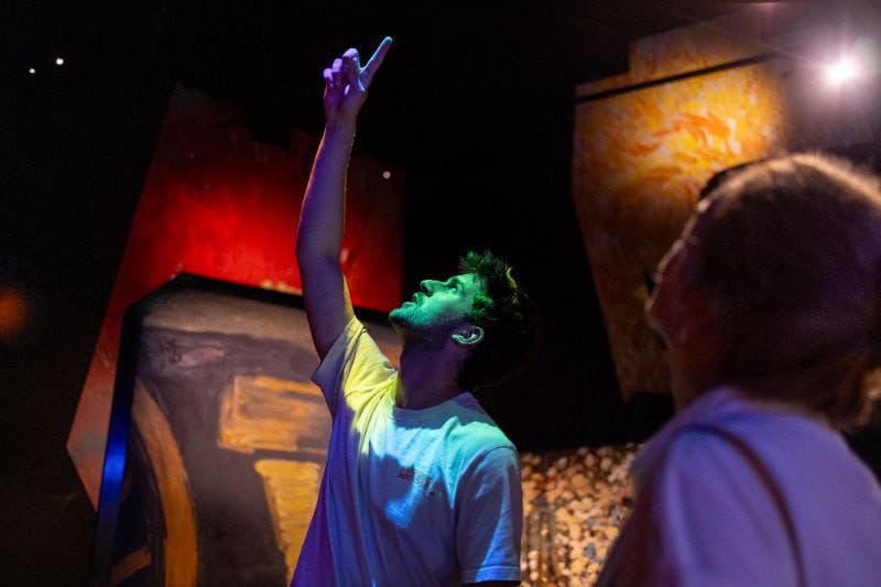 VIncent Light Lab im Museum