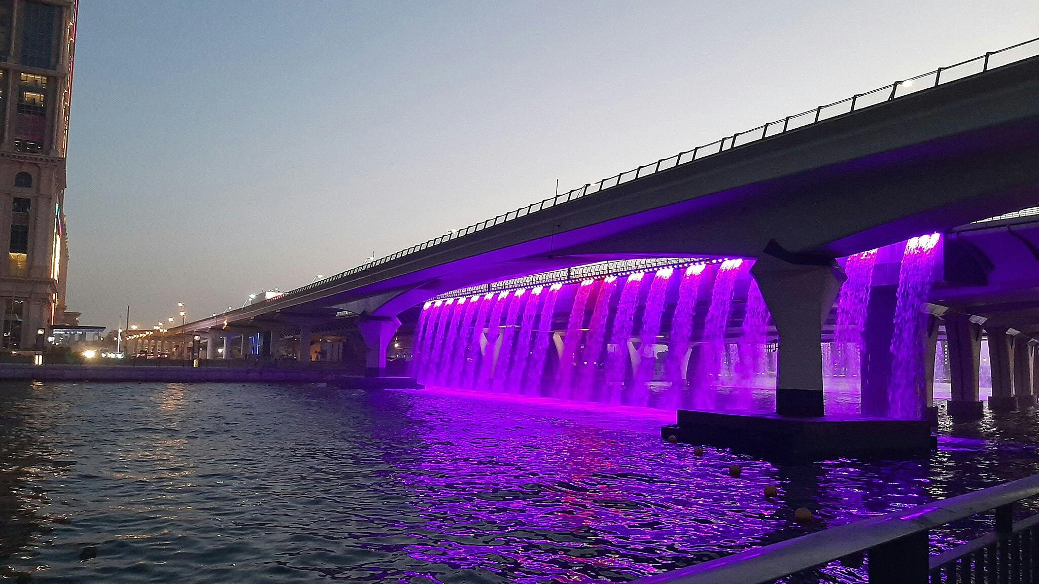 Dubai Water Canal in Dubai