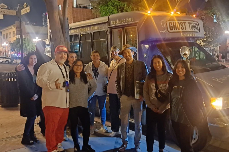 San Diego: Guided Ghost Bus Tour