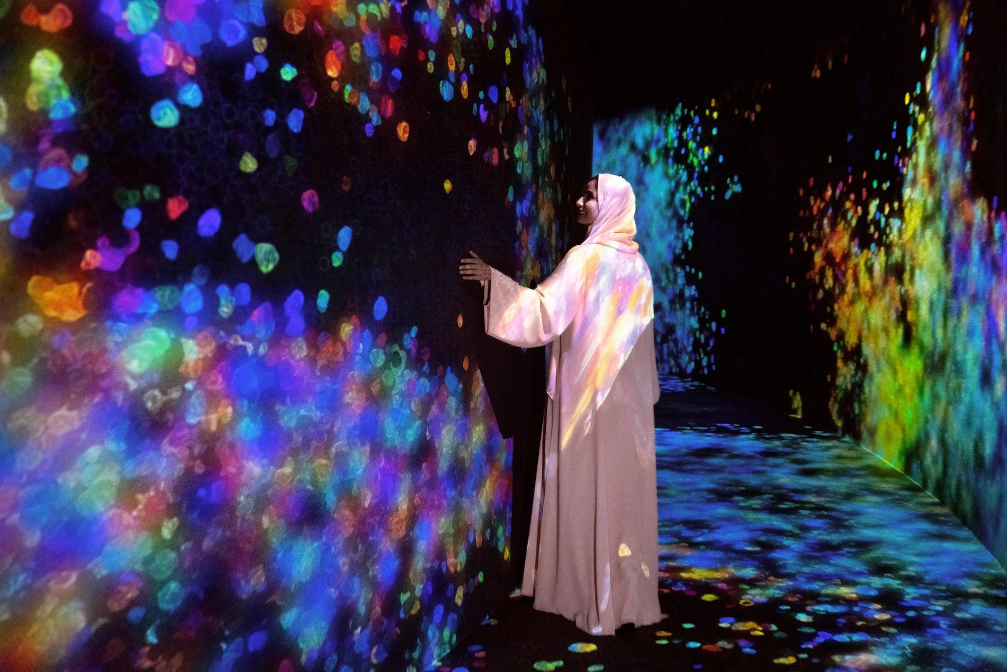 Abu Dhabi: fenómenos do TeamLab
