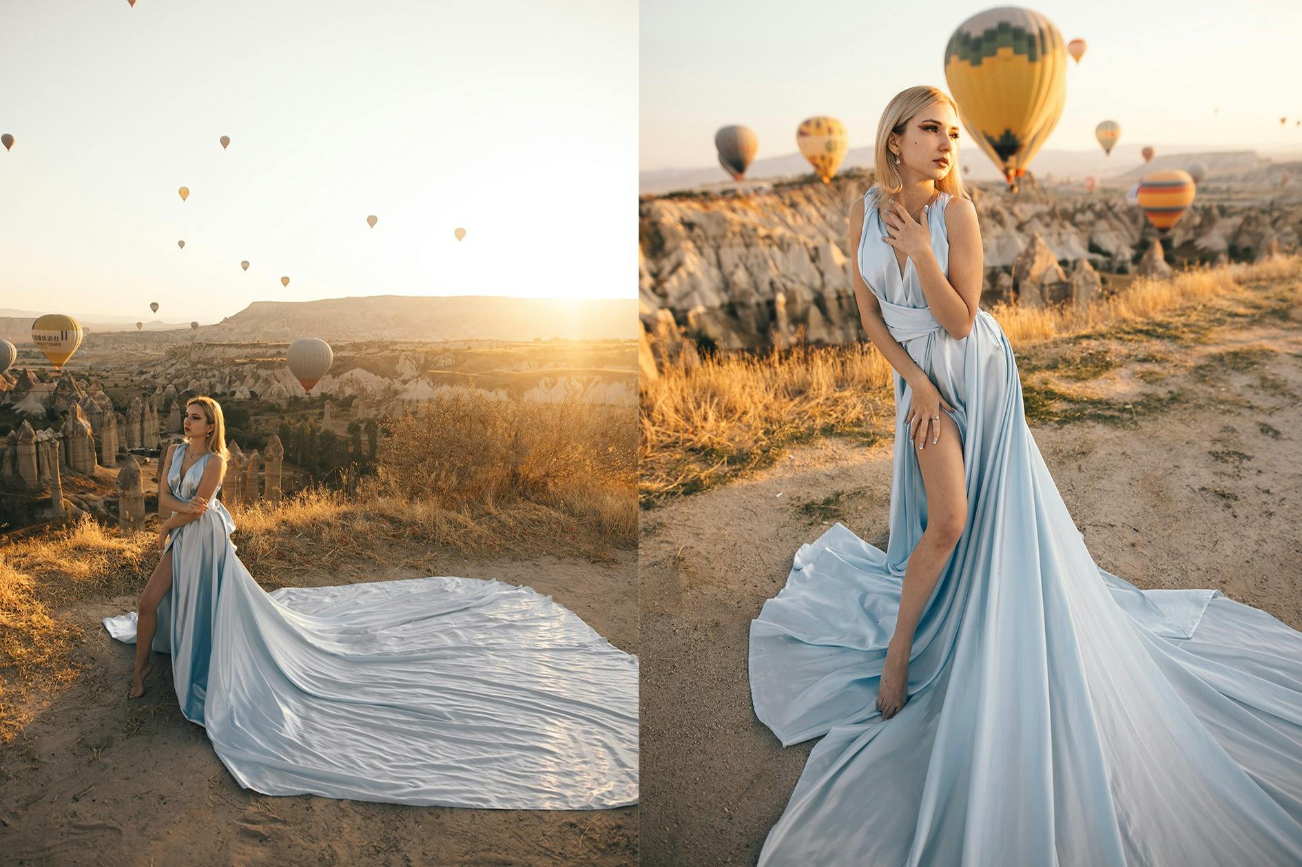 Φωτογράφιση στο Sunrise με μπαλόνια ζεστού αέρα