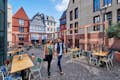 Frankfurt Neue Altstadt Schirn-Café Ausengastronomie