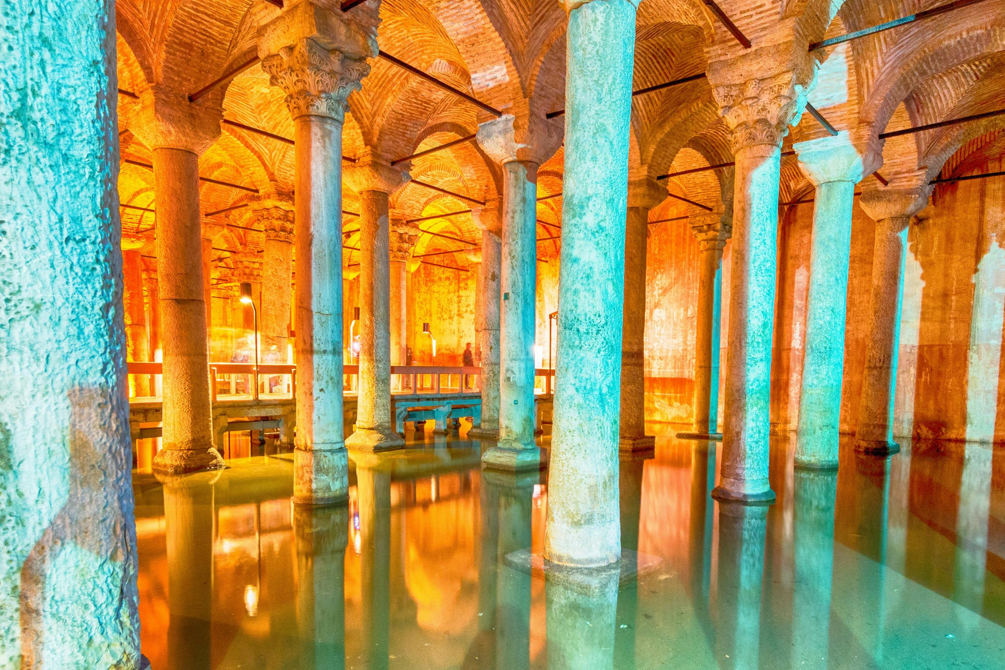 Basilica Cistern interior