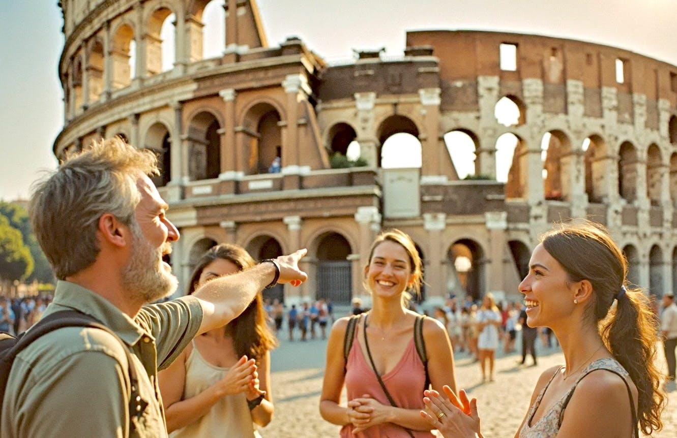Colosseo, Foro Romano e Palatino + Tour guidato