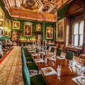 The dining room of Alnwick Castle