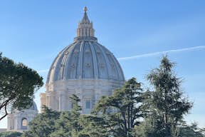 View of St. Peter's Dome from the Vatican Museums
