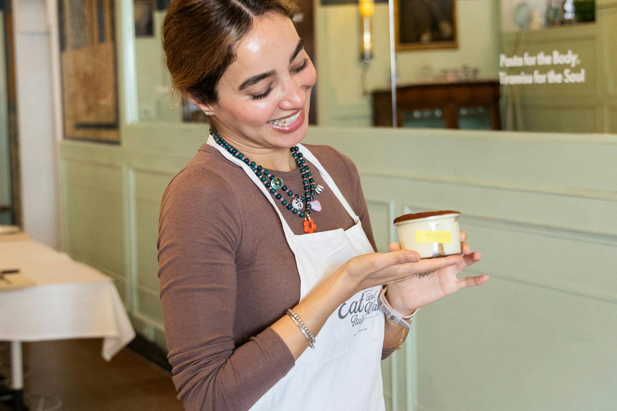 Φάτε και περπατήστε Ιταλία Μάθημα μαγειρικής Ραβιόλι Φετουτσίνι και Τιραμισού