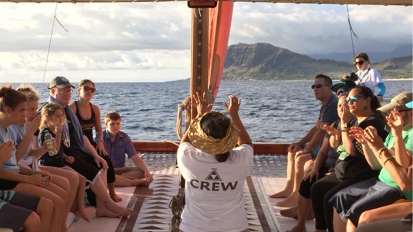 Navegación matutina: Experiencia con actividades hawaianas