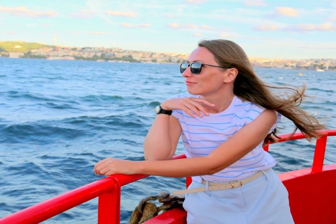 Lovely customers enjoying the tour.