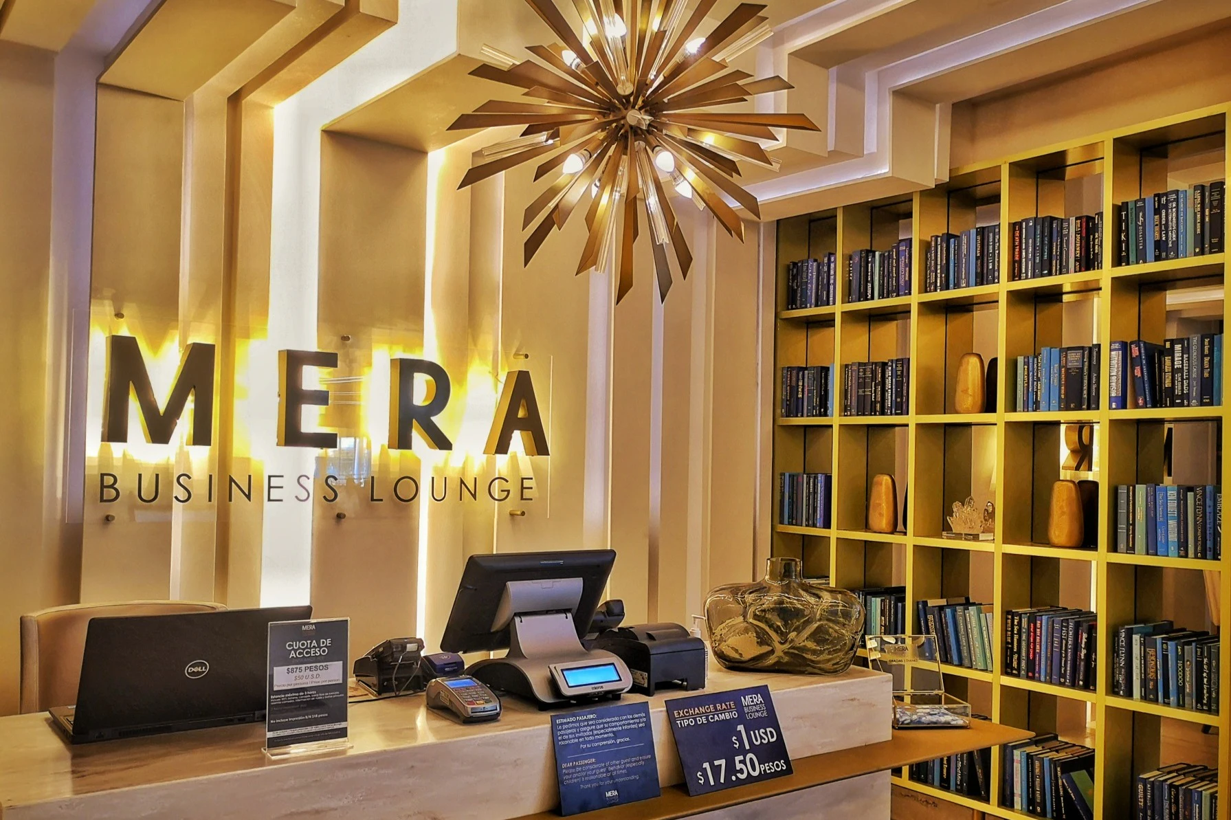 Aeroporto Internacional de Cancún: Acesso ao MERA Business Lounge