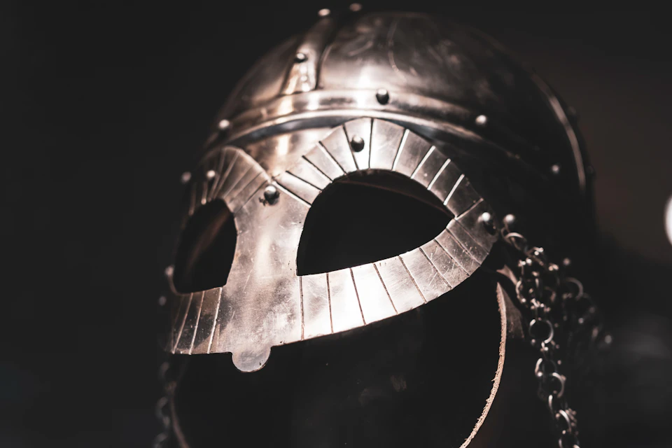 Replica of Viking Age helmet
