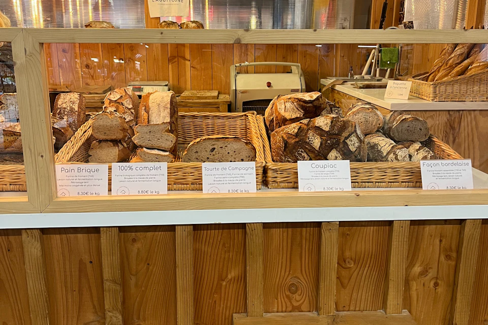 It's not a French food tour without a visit to the bakery