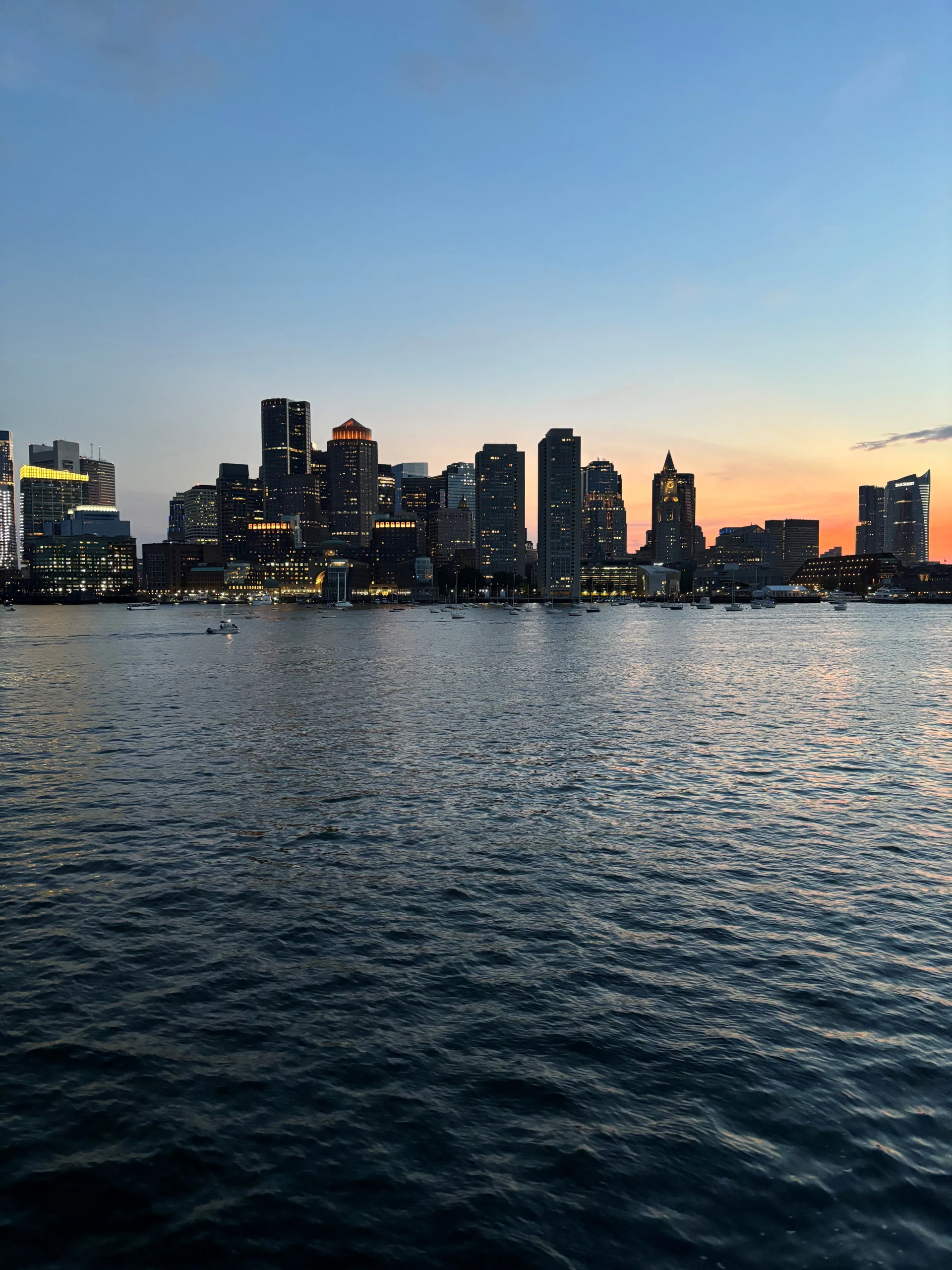 Boston Harbor: Sunset Cruise