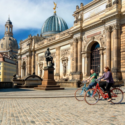 Excursión en bici por Dresde para entendidos