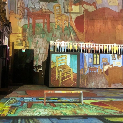 La Catedral de la Imagen: Dentro de la exposición Van Gogh