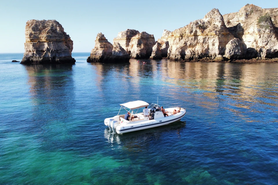 Ponta da Piedade Rock Formations