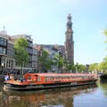 Oranje LOVERS boot en Westerkerk