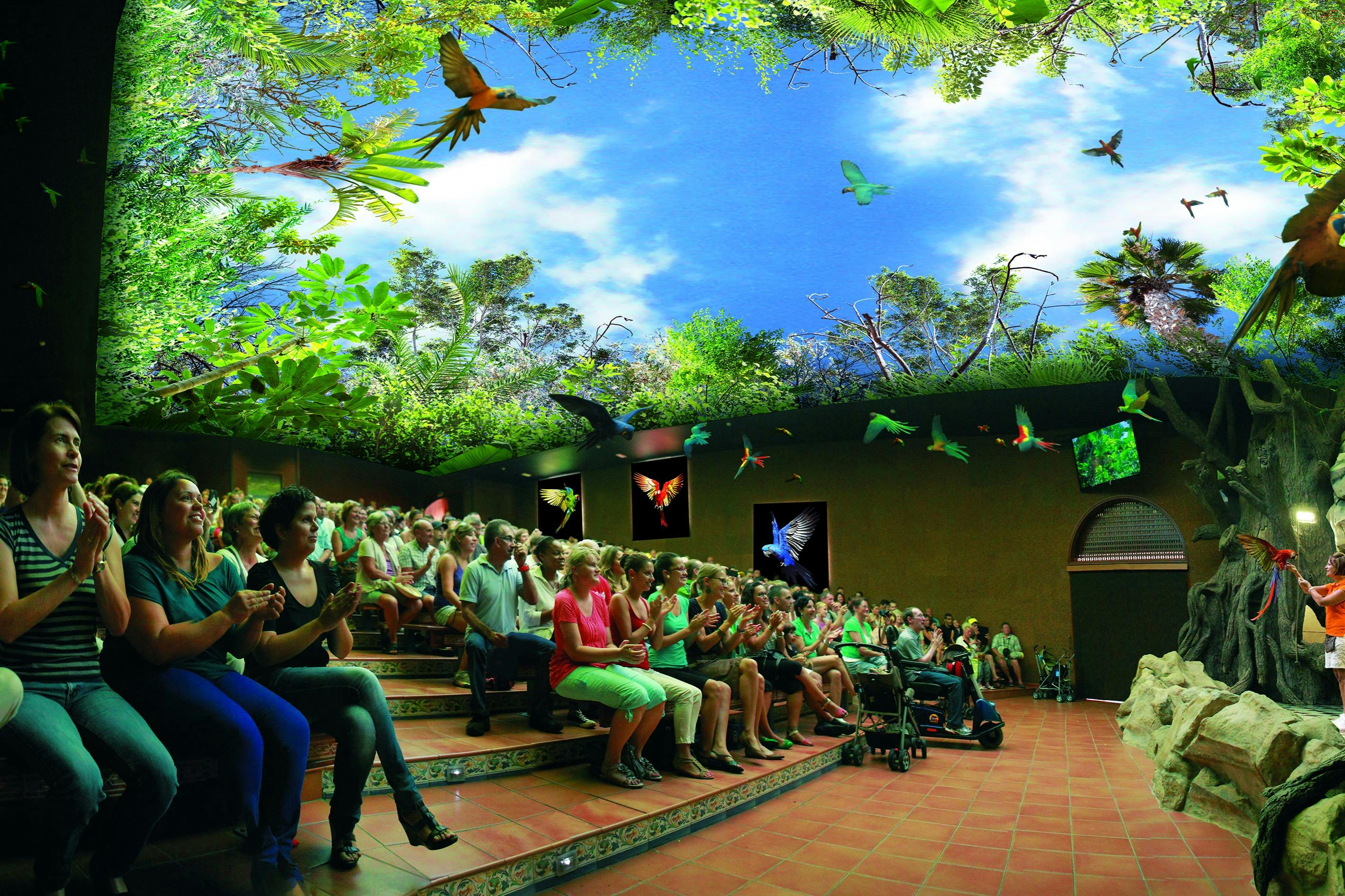 Exposition d'animaux vivants