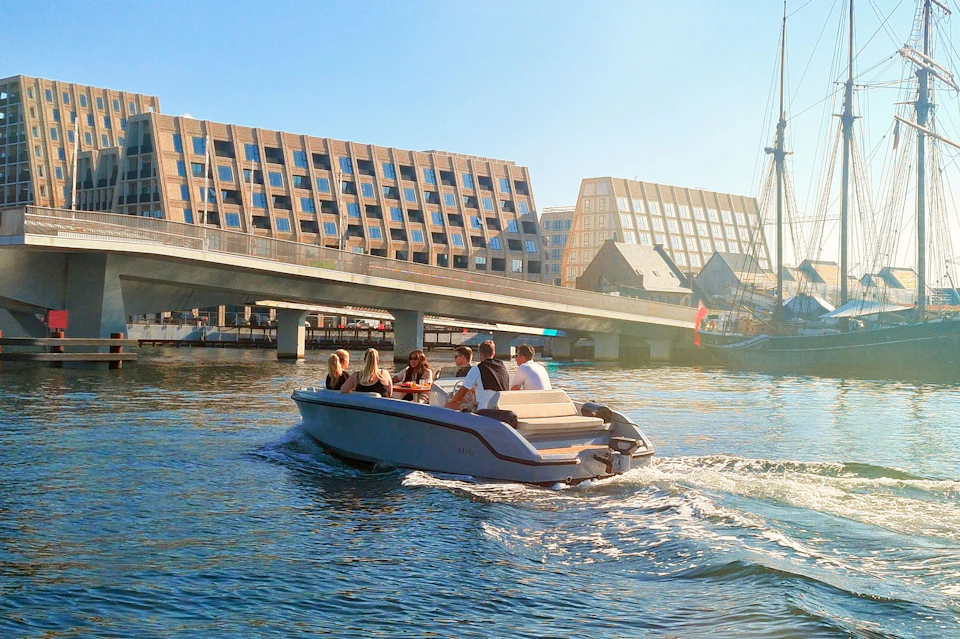 Captain sailing GoBoat Cruise in Copenhagen Harbor