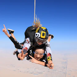 Dubai: Skydive over Dubai Desert + Photos and Video