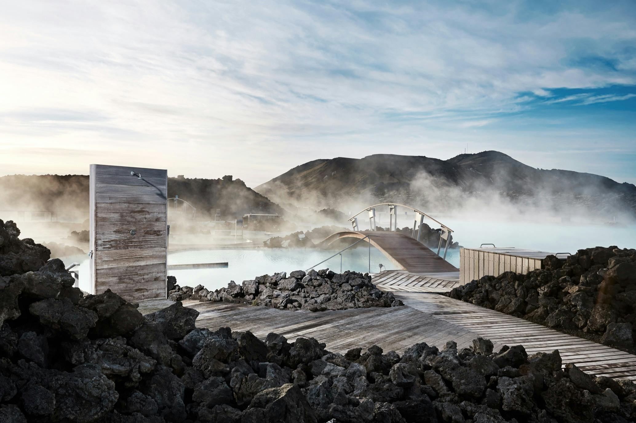 Staircase at the Blue Lagoon