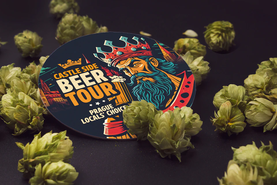 proud of their own beer coaster