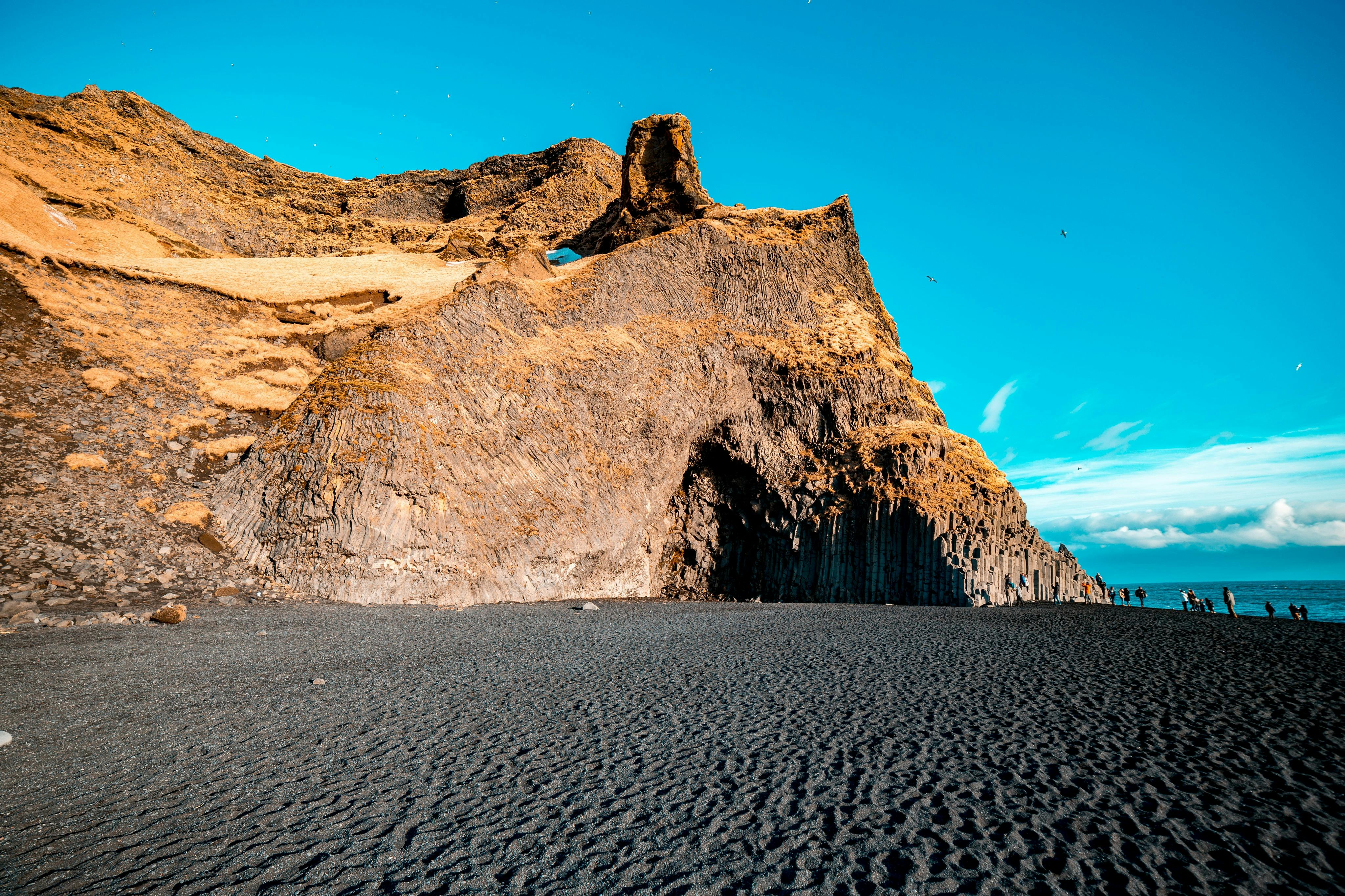 Reynisfjara黑沙滩