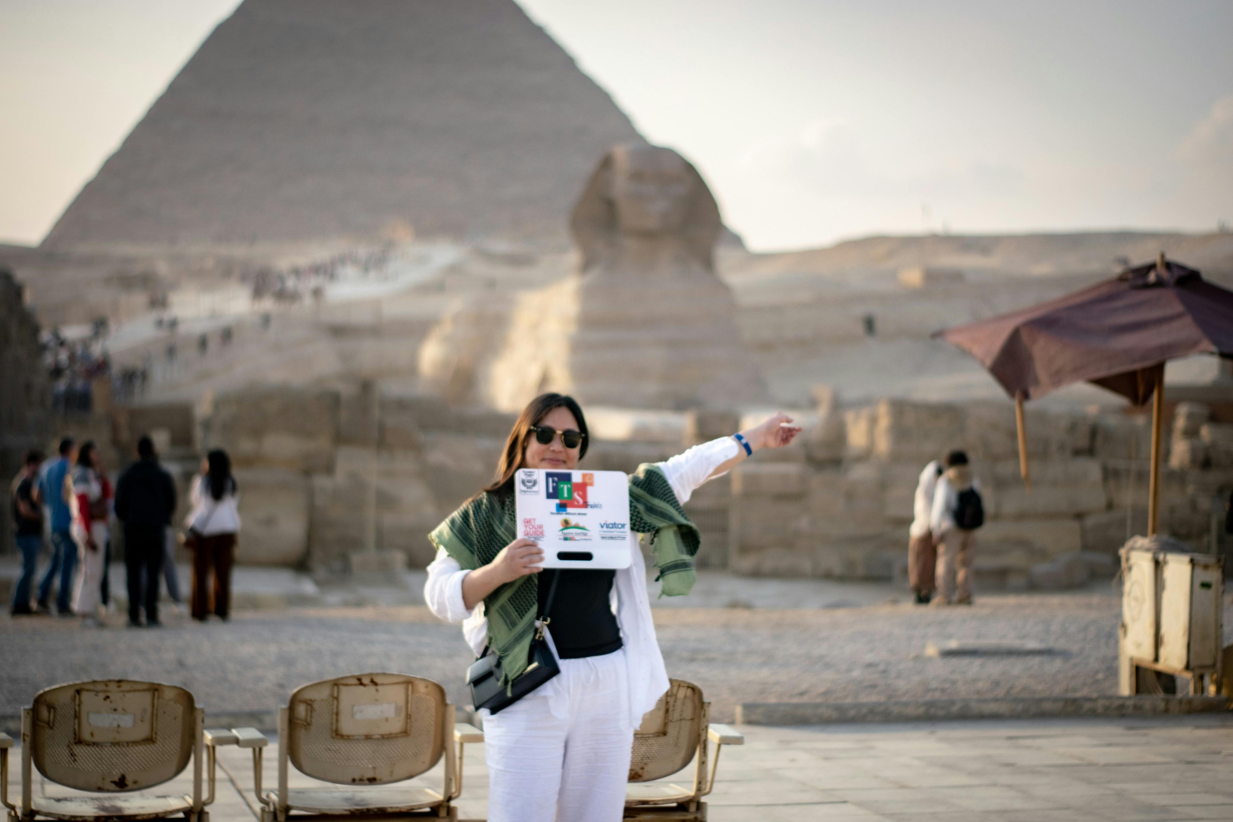 Giza Pyramids & Sphinx: Guided Tour + Transfers + Lunch + Camel Ride 5