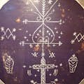 Learn about Voodoo Symbols like those used in this Protection Circle
