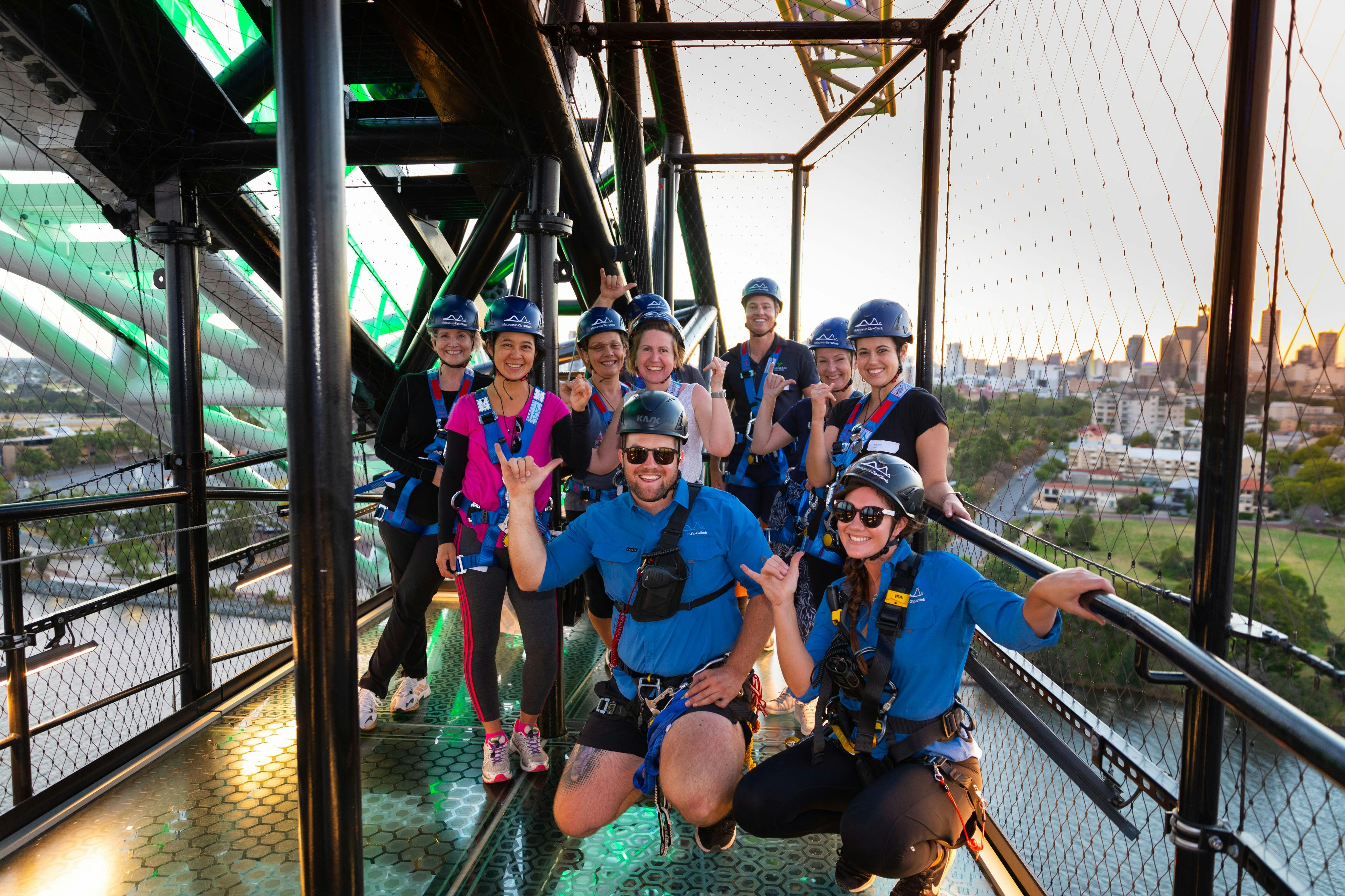 Matagarup Bridge Climb + Zipline Tickets Tiqets