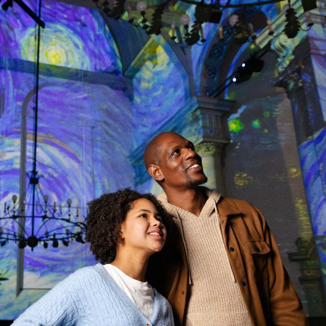 Van Gogh et Rembrandt à Amsterdam : Entrée dans l'expérience immersive