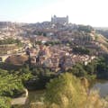 Toledo und Tajo vom Mirador del Valle aus