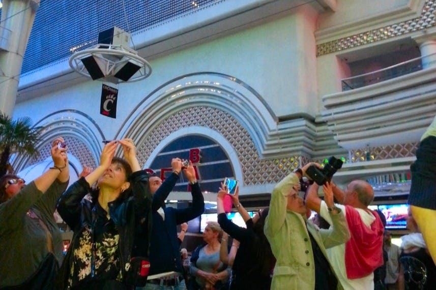 Freemont Street After Dark - The Glitter Gulch