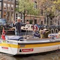 Open boot door Amsterdamse grachten