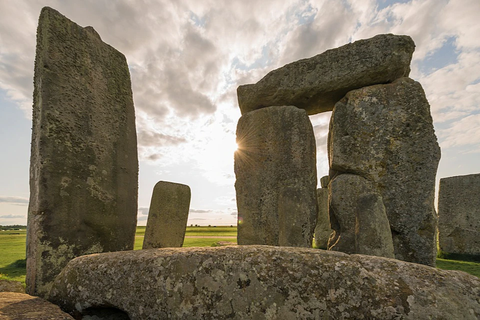 Stonehenge sunset