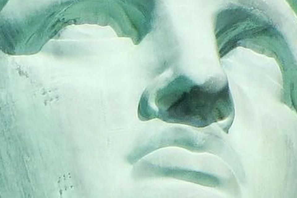 Face of the Statue of Liberty